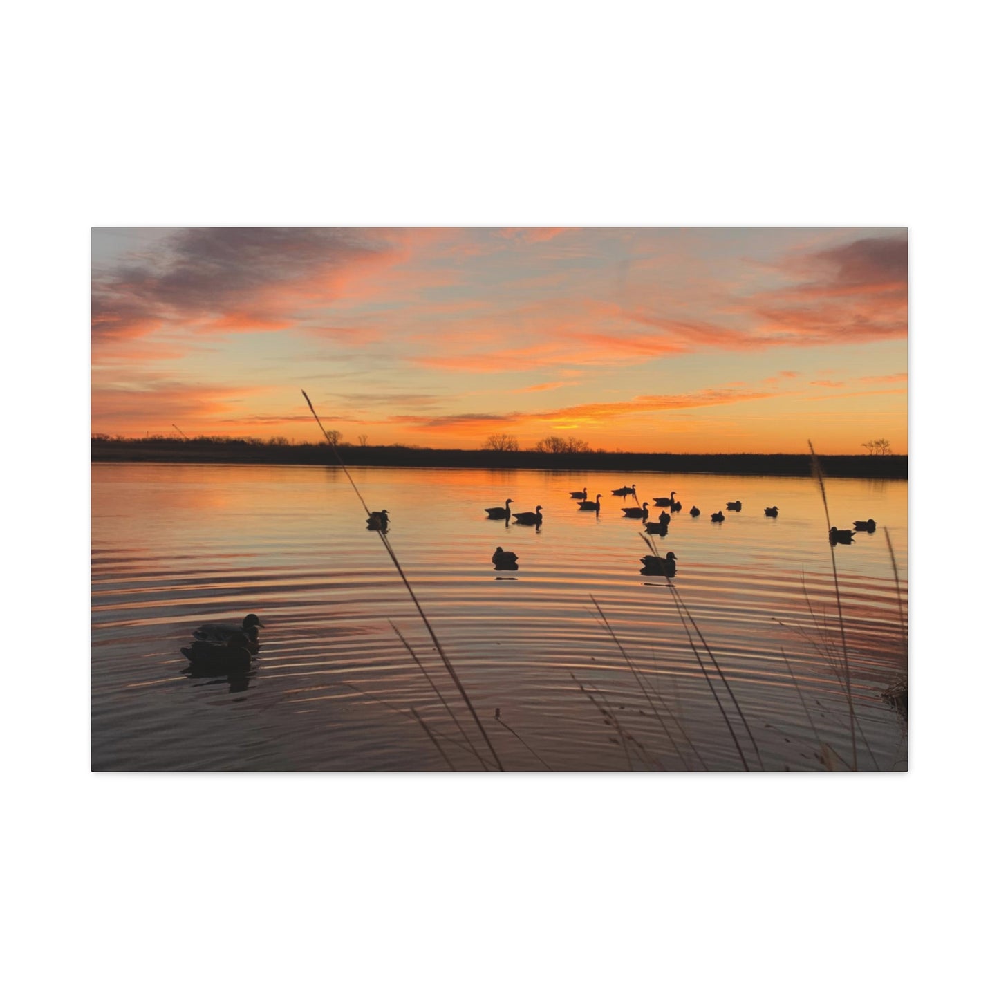 Southern Sportsman Sunrise Paradise Canvas Art