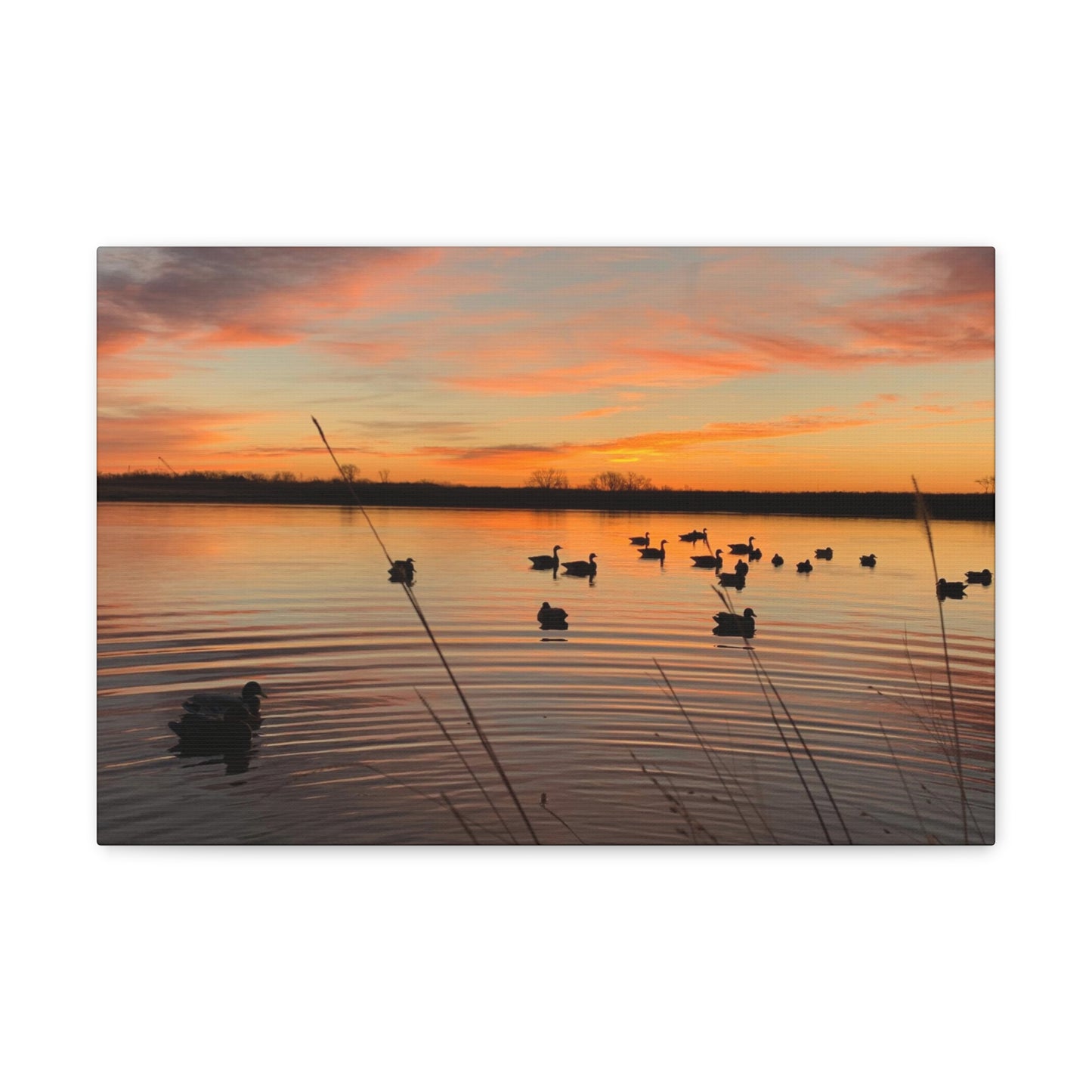 Southern Sportsman Sunrise Paradise Canvas Art