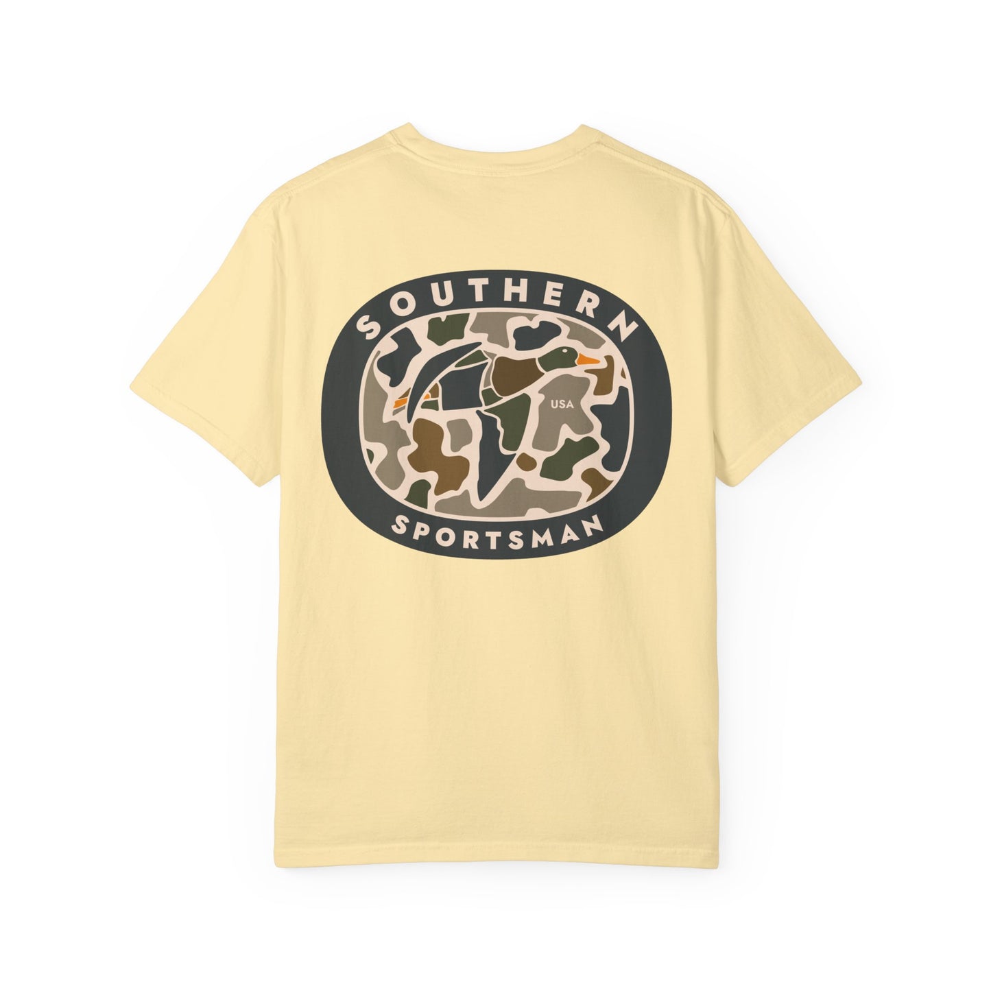 Camo Duck Comfort Colors T-shirt