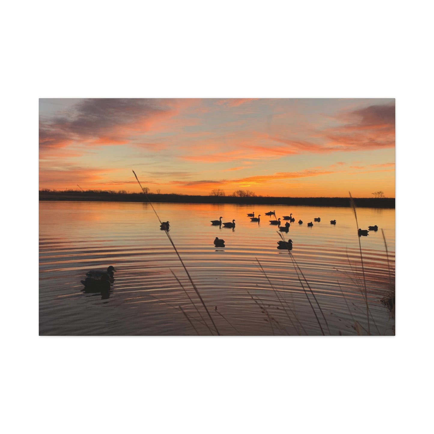 Southern Sportsman Sunrise Paradise Canvas Art
