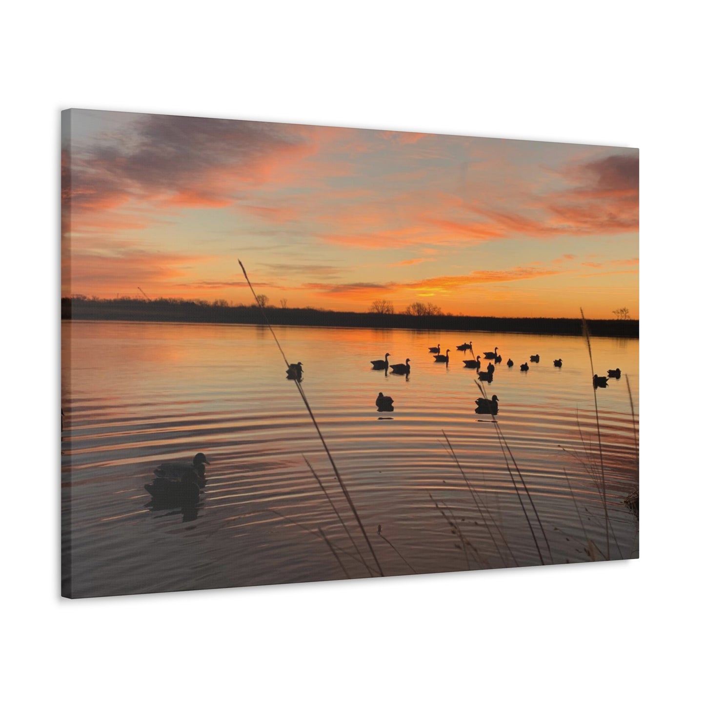 Southern Sportsman Sunrise Paradise Canvas Art