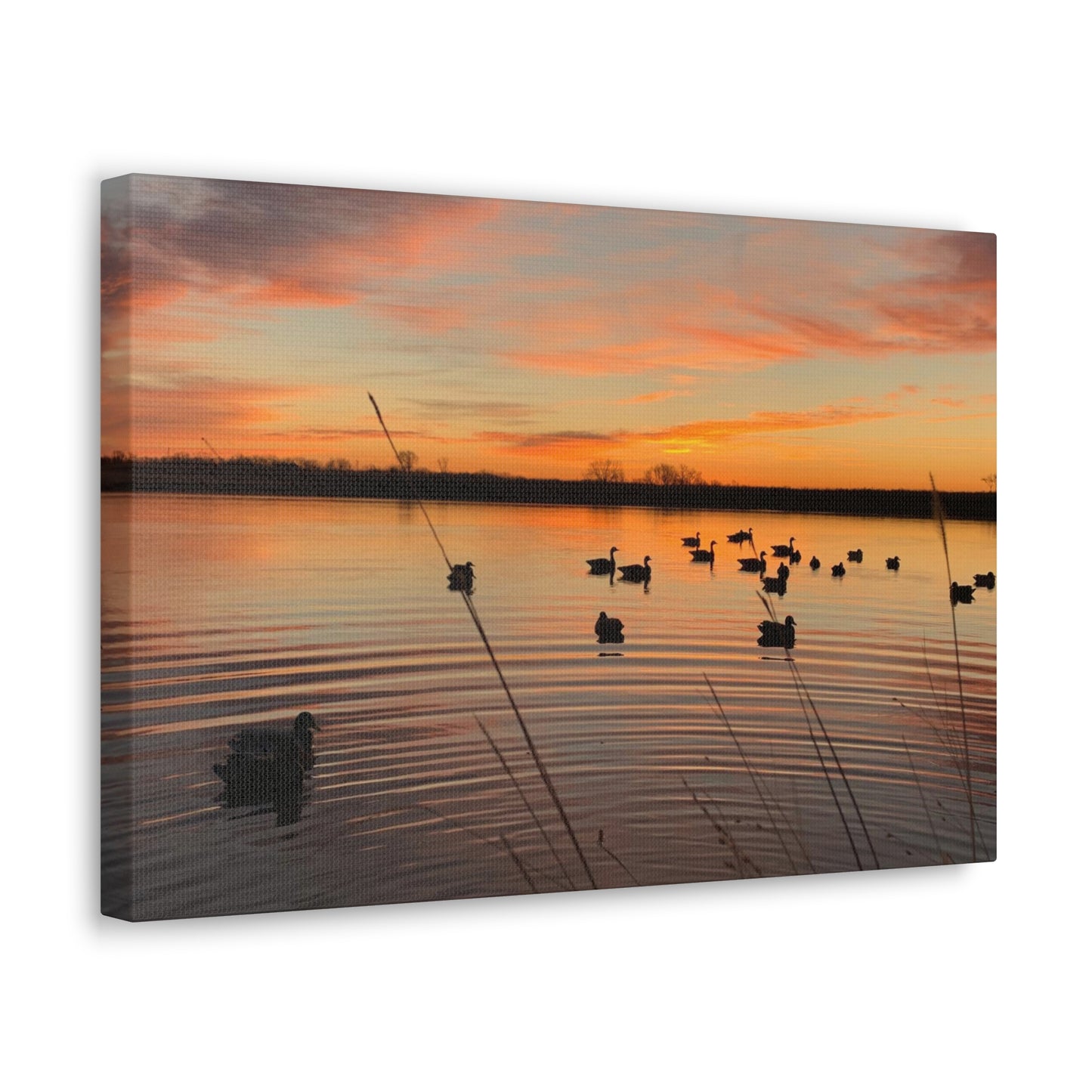 Southern Sportsman Sunrise Paradise Canvas Art